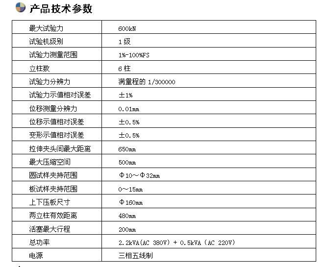 600KN/60噸數(shù)顯鋼絞線拉力試驗(yàn)機(jī)